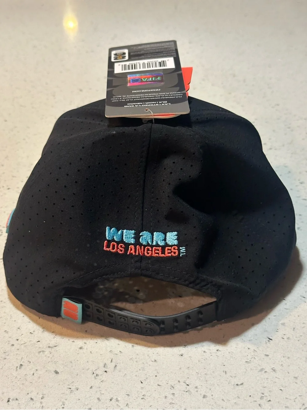 FIFA World Cup 2026 Los Angeles Premium Water-Resistant Flat Bill Cap  NWT